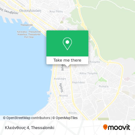 Κλεάνθους 4 map