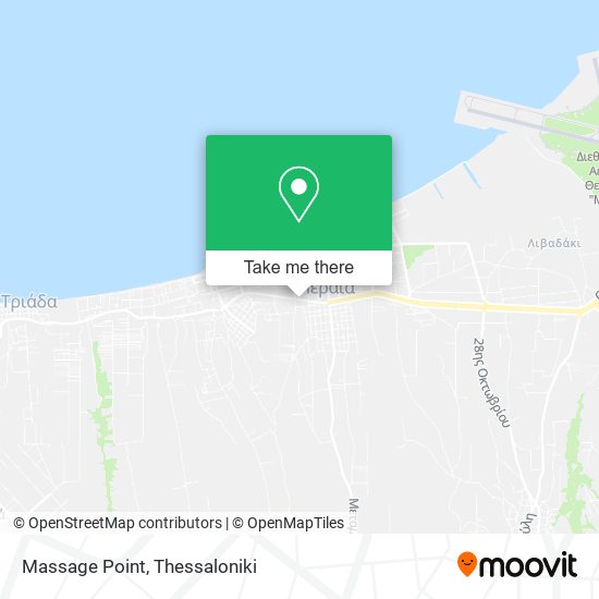 Massage Point map