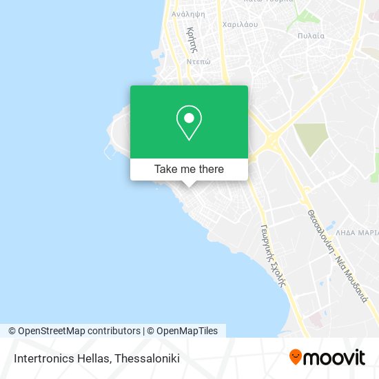 Ιntertronics Hellas map