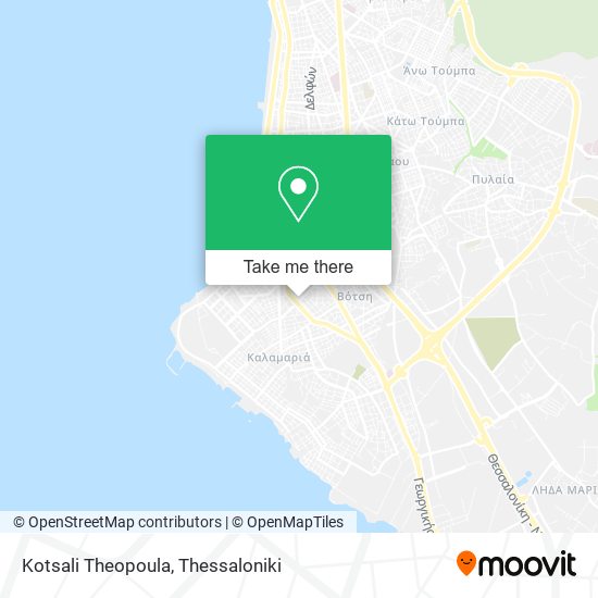 Kotsali Theopoula map