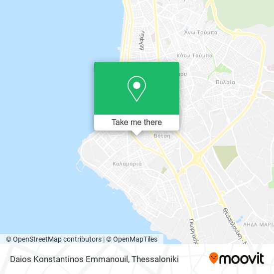 Daios Konstantinos Emmanouil map