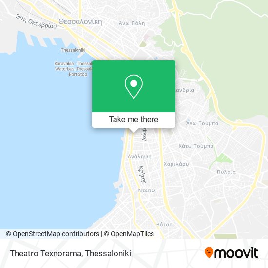 Theatro Texnorama map