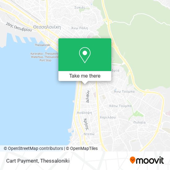 Cart Payment map