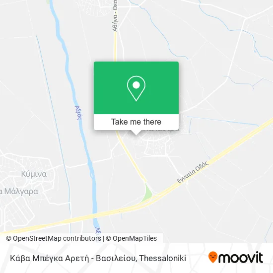 Κάβα Μπέγκα Αρετή - Βασιλείου map