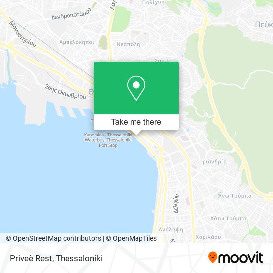 Priveè Rest map