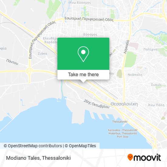 Modiano Tales map