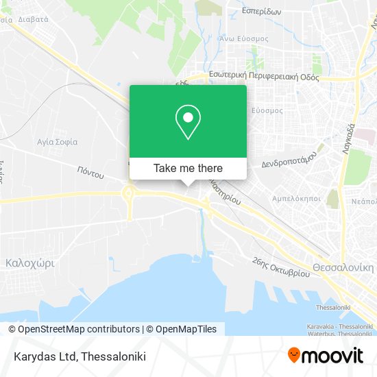 Karydas Ltd map