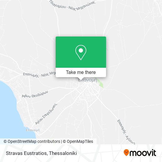 Stravas Eustratios map