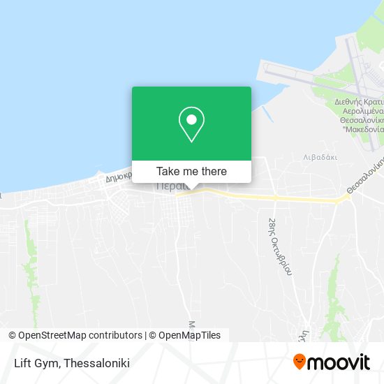 Lift Gym map
