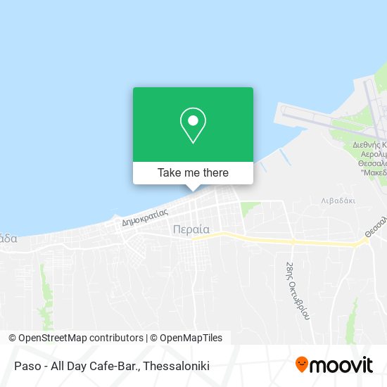 Paso - All Day Cafe-Bar. map