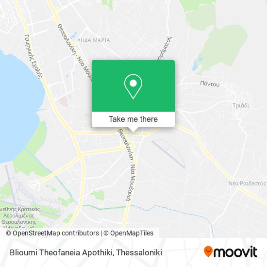 Blioumi Theofaneia Apothiki map