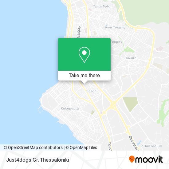 Just4dogs.Gr map