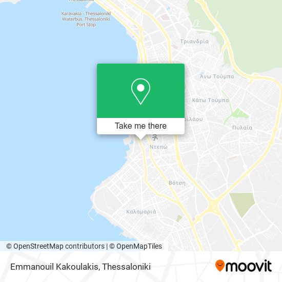 Emmanouil Kakoulakis map