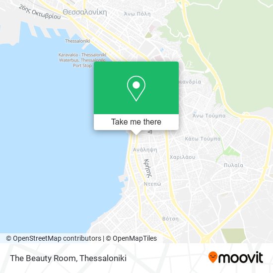 The Beauty Room map