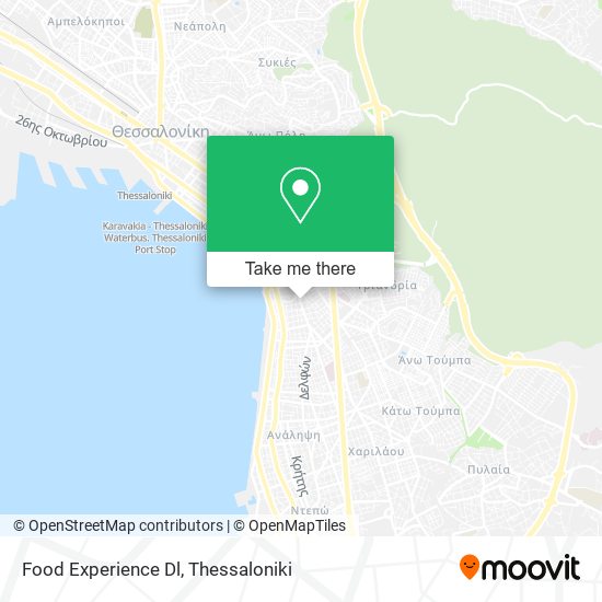 Food Experience Dl map