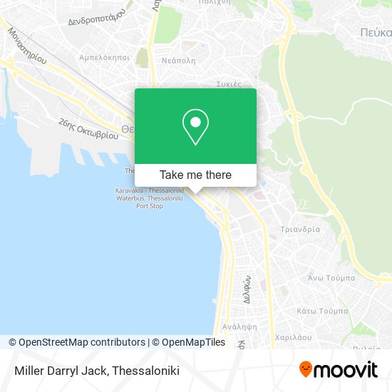 Miller Darryl Jack map