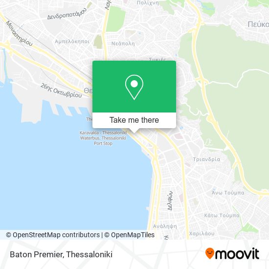 Baton Premier map