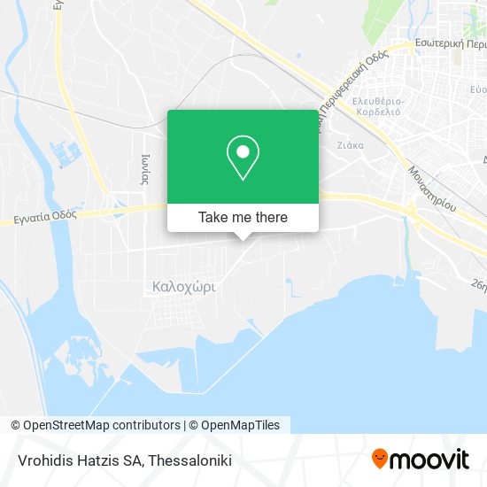 Vrohidis Hatzis SA map