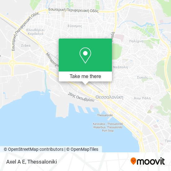 Axel A E map