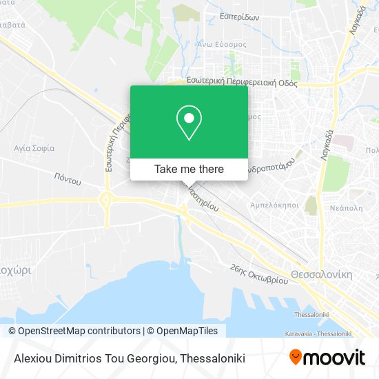Alexiou Dimitrios Tou Georgiou map