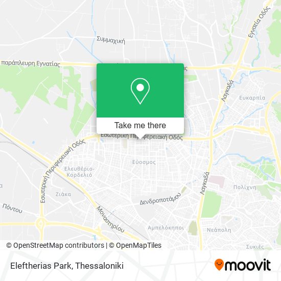Eleftherias Park map