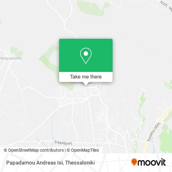 Papadamou Andreas Isi map