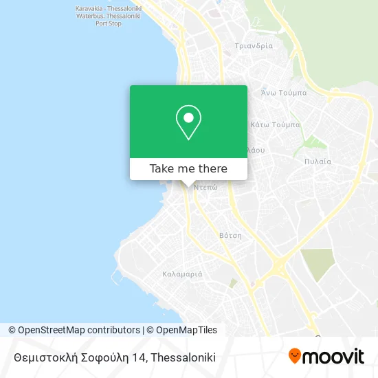 Θεμιστοκλή Σοφούλη 14 map