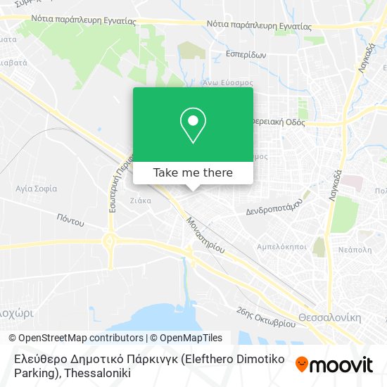 Ελεύθερο Δημοτικό Πάρκινγκ (Elefthero Dimotiko Parking) map