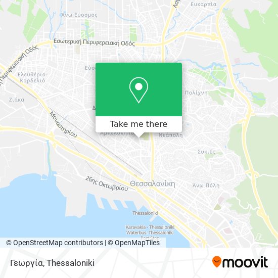 Γεωργία map