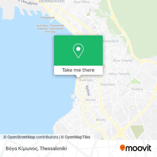 Βόγα Κίμωνος map