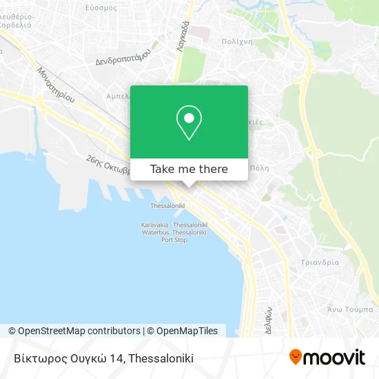 Βίκτωρος Ουγκώ 14 map