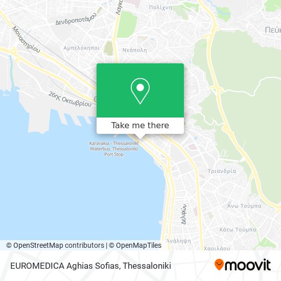 EUROMEDICA Aghias Sofias map