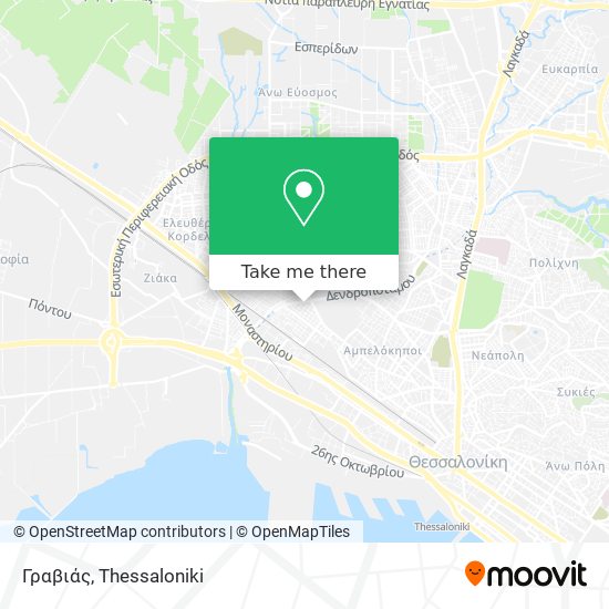 Γραβιάς map
