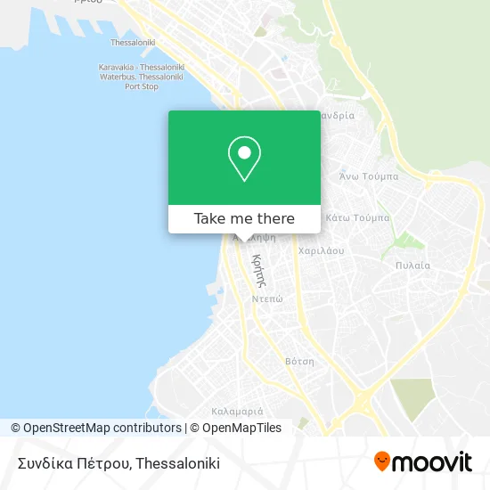 Συνδίκα Πέτρου map