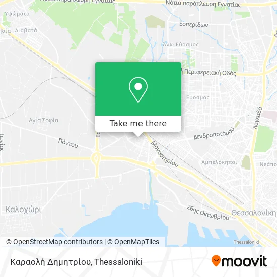 Καραολή Δημητρίου map