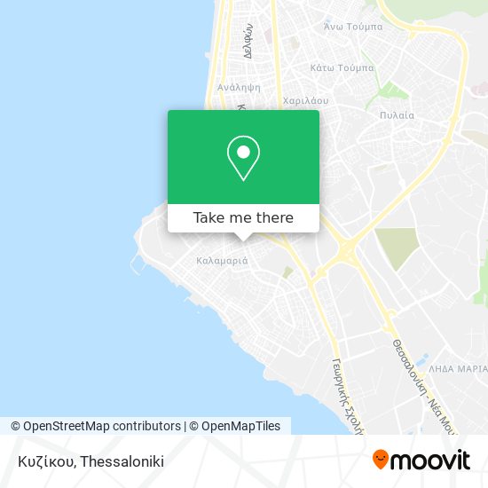 Κυζίκου map
