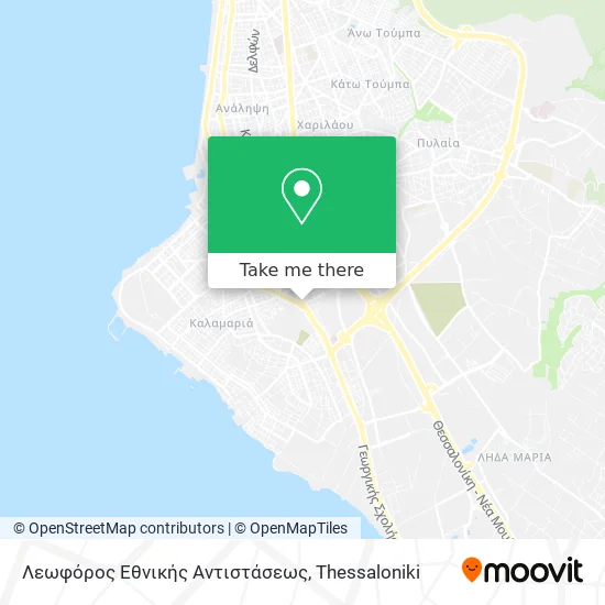 Λεωφόρος Εθνικής Αντιστάσεως map