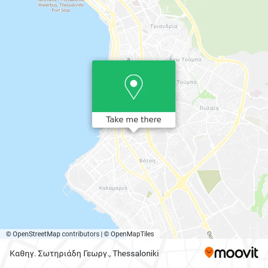 Καθηγ. Σωτηριάδη Γεωργ. map