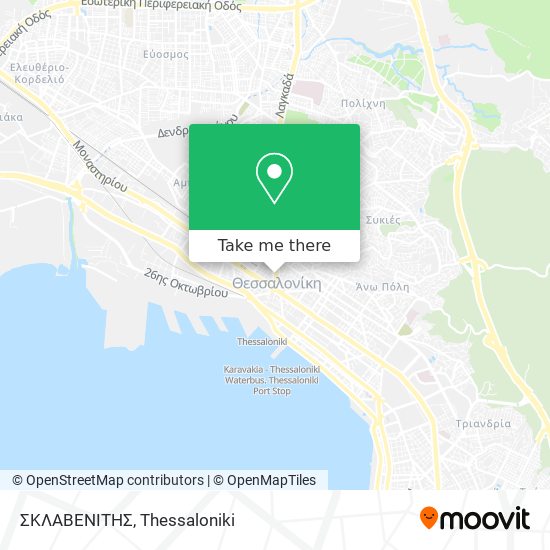 ΣΚΛΑΒΕΝΙΤΗΣ map