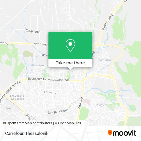 Carrefour map