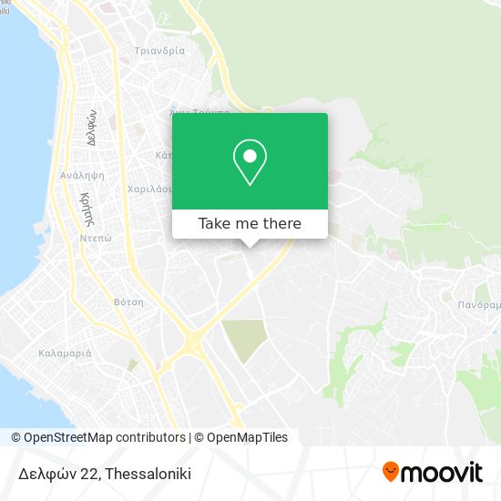 Δελφών 22 map