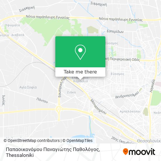 Παπαοικονόμου Παναγιώτης Παθολόγος map
