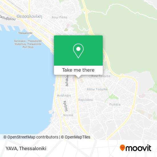 YAVA map