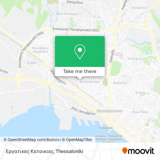 Εργατικες Κατοικιες map