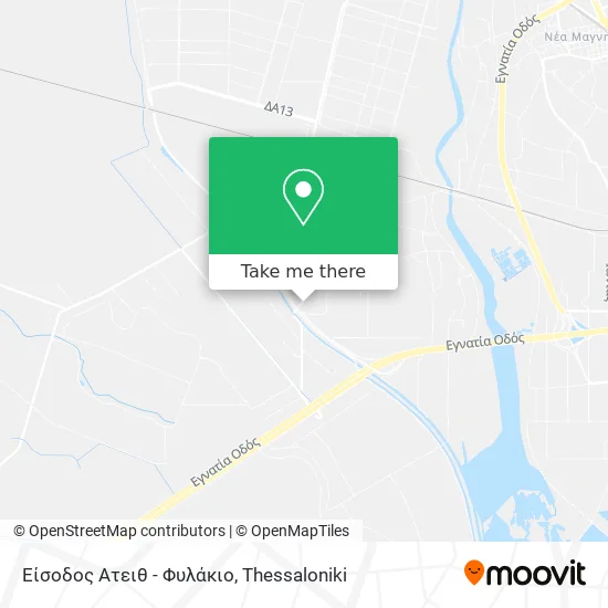 Είσοδος Ατειθ - Φυλάκιο map