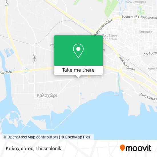 Καλοχωρίου map