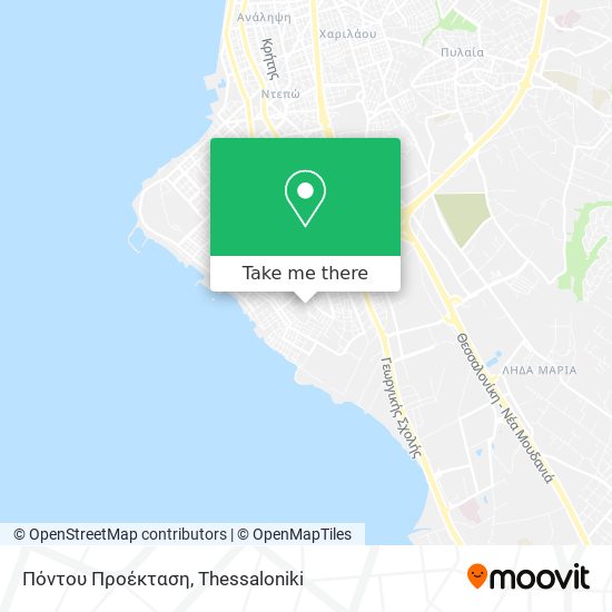 Πόντου Προέκταση map
