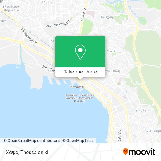 Χάψα map