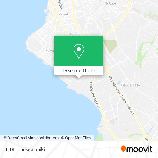 LIDL map