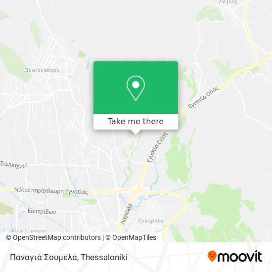 Παναγιά Σουμελά map